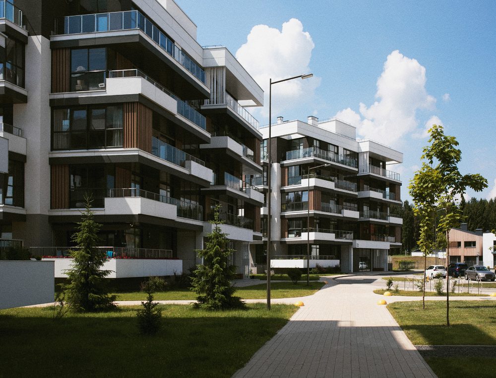 Condomínio residencial moderno